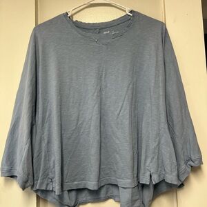 Aerie Light Blue Long Sleeve Top